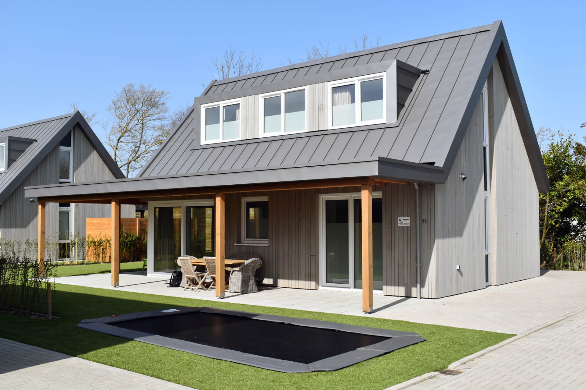 10x17' Rectangle Pro-Line Avyna In Ground Trampoline - TrampolineHoles.com